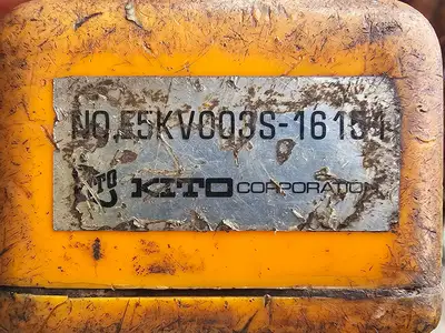 Used KITO ES020L Material Handling (misc) British Columbia CA | Lenmark #1426283