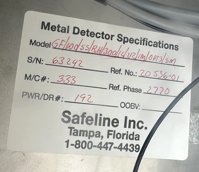 Used _UNKNOWN_ _UNKNOWN_ Metal Detectors West Virginia US | Cooper Industries #1409058