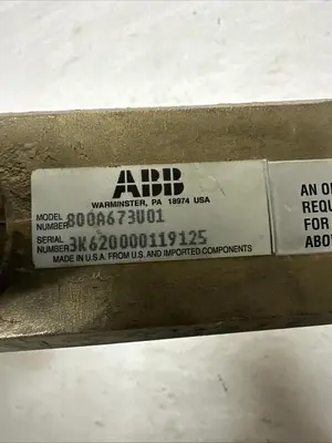 Used ABB 800A673V01 Indicators | Surplus Asset Holdings #1227606
