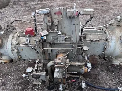 Gemini FE650C-2 Compressor Frame SN 50F465 with 89 series cylinders size 10.5” x 5.75”
