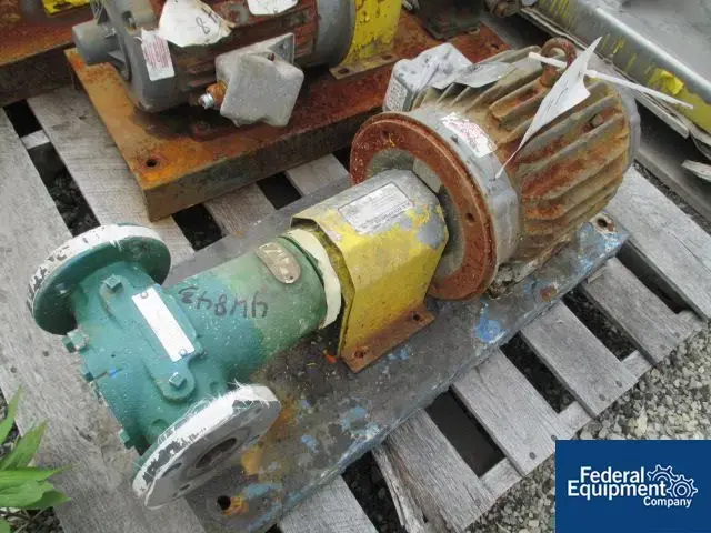 Used Viking Pump 1.5" Viking Gear Pump, Model HL4197, S/S, 3 HP Pumps Ohio US | Federal Equipment Company #125634