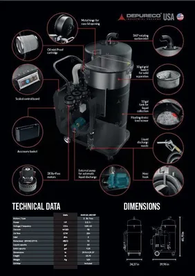 DEPURECO RAM 200 MP Sump Sucker | KovatechCNC (3)