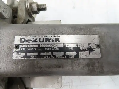 DeZurik KBD 4" Stainless Lug Knife Gate Valve Rising Stem 304SS *Bad Seal*