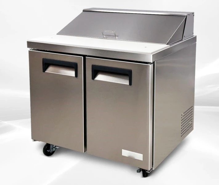 171-0212 36" Self Contained Sandwich Prep Table Cooler