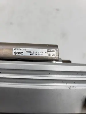 Used SMC SMC MXQ20A-75Z CYL, HIGH PRECISION, GUIDE, MXQ GUIDED CYLINDER Pneumatic Cylinders | ND Industrial Surplus #1215856
