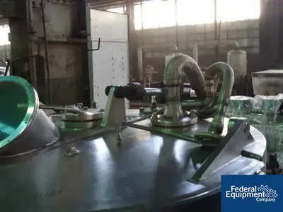 USED Sharples 60" X 20" Sharples Basket Centrifuge, 316 S/S
