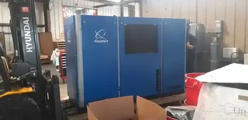 Used 2014 QUINCY QGV-40 Rotary Screw & Sliding Vane Air Compressors Arizona US | KD Machinery #806174