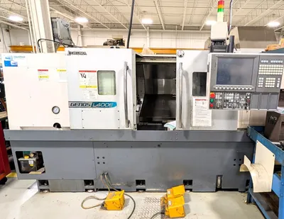 2012 OKUMA GENOS L400 CNC Lathes | CNC EXCHANGE (1)