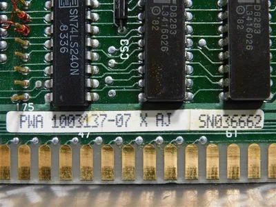 PWA 1003137-07X Processing Module Rev. AJ & 1003141-01 Rev. D Daughterboard Used