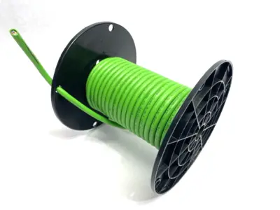 USED SIEMENS INDUSTRIAL ETHERNET STANDARD CABLE CAT 5E SPOOL OF 12M