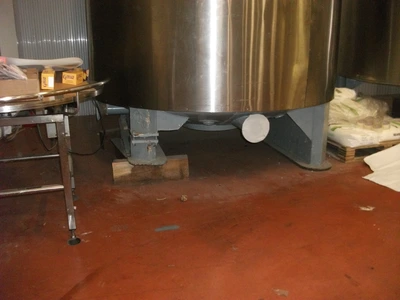 10,000 L S/S JKTD Mixer Tank