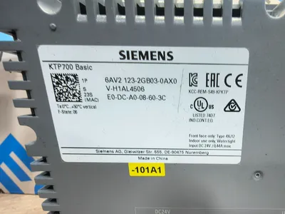 SIEMENS 6AV2 123-2GB03-0AX0 OPERATOR PANEL | ESS Industrial Equipment Sales (4)