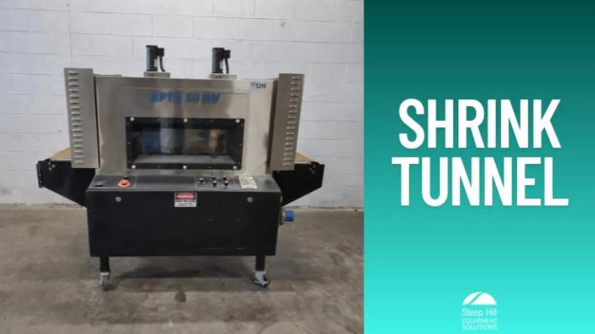 Used 1999 API (AUTOMATION PACKAGING INC.) APTU 50-DV Shrink Tunnels British Columbia CA | Steep Hill Equipment Solutions #1377732