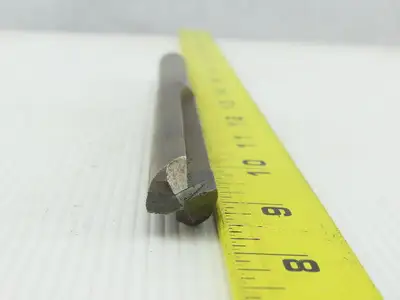 15mm 2 Straight Flute Carbide 118° Drill Bit 7" OAL