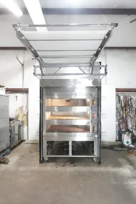 MIWE 2014 ELECTRIC CONDO TRIPLE DECK OVEN STEAM INJECTED W/ OVEN LOADER AND DOUGH TECH BREAD MOULDER MODEL CO 3.1212 & MODEL AM315