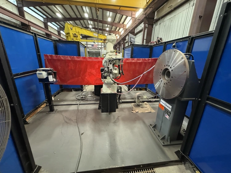Used 2023 CAPITAL ROBOTICS FUSION ARC 180-L Robotic Welding Cells Illinois US | Revelation Machinery #884542