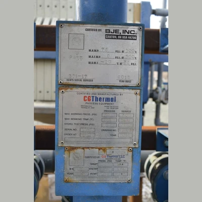 CG Thermal SCI Ceramic Heat Exchanger