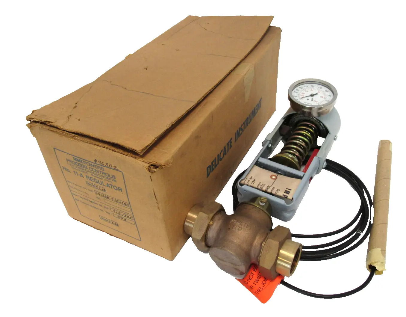 NEW POWERS 595-CD150H-T15JI05 TEMP REGULATOR 1-1/2" 110-170F 595CD150HT15JI05