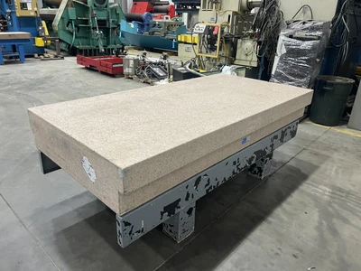 4′ x 8′ 12″ Thick Pink Granite Surface Plate