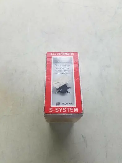 New | in-Stock ELECTROMATIC DELAY ON OPERATE 3-60 SECONDS Relays & Switches Michigan US | ND Industrial Surplus #1208302
