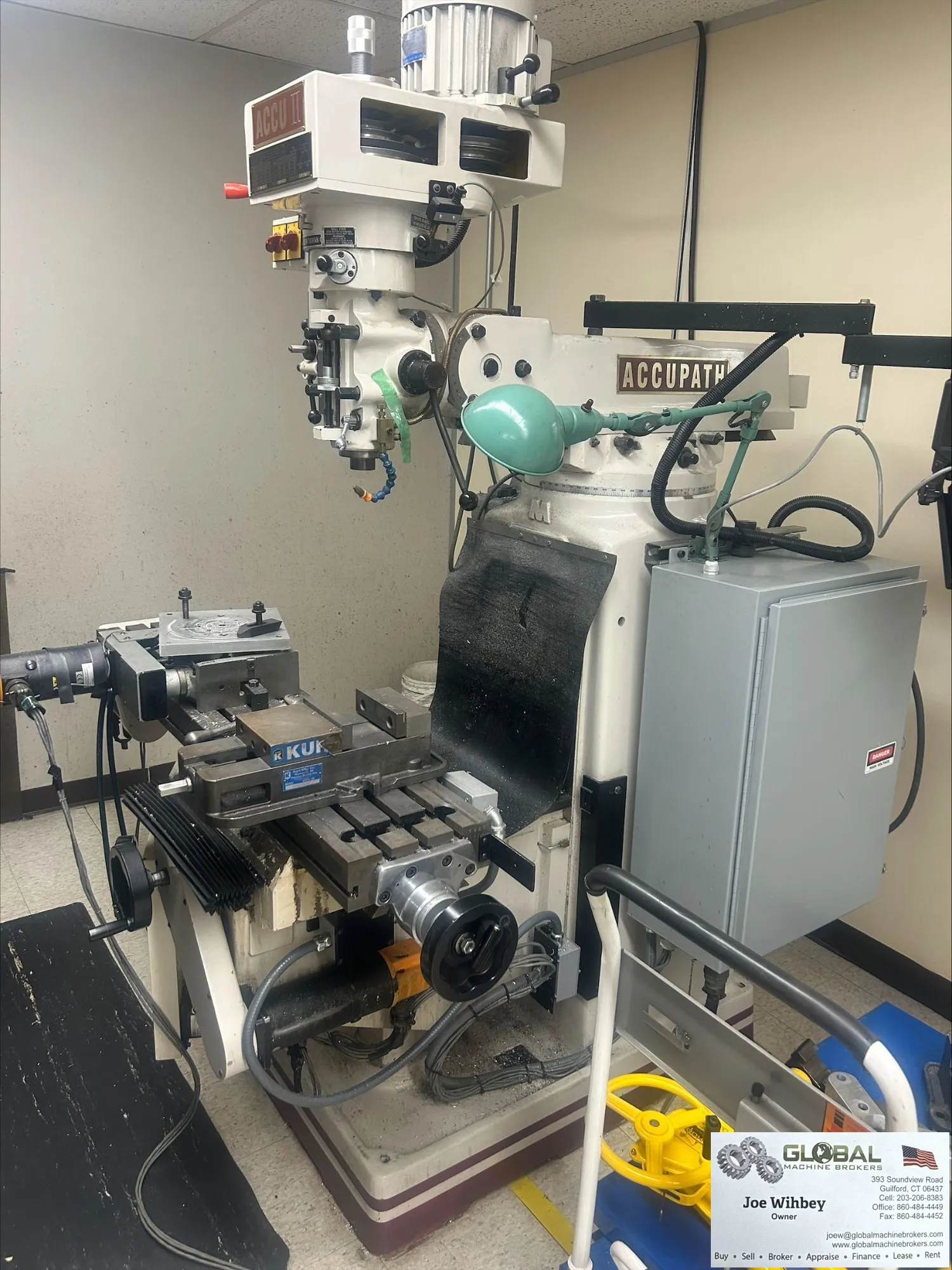 Accupath II AC-3S CNC 2 Axis Mill W/ Rotary Table See Description