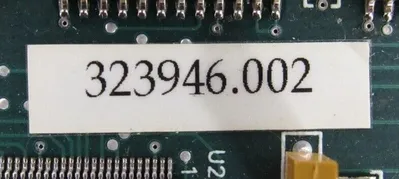 USED UNICO 323946.002 CIRCUIT BOARD 317241.009 322404.000 402-877