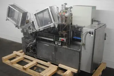 Arenco model AM2000 Hot Air Tube Filler and Sealer