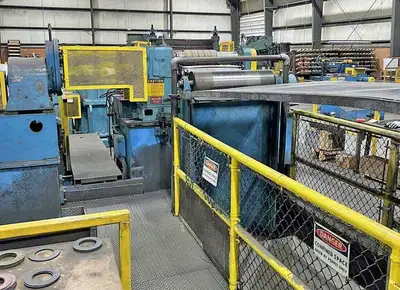 STAMCO 24" x 5.00" x 12,000#  Slitting Line (14700) SLITTING LINES | Machinery International LLC (16)