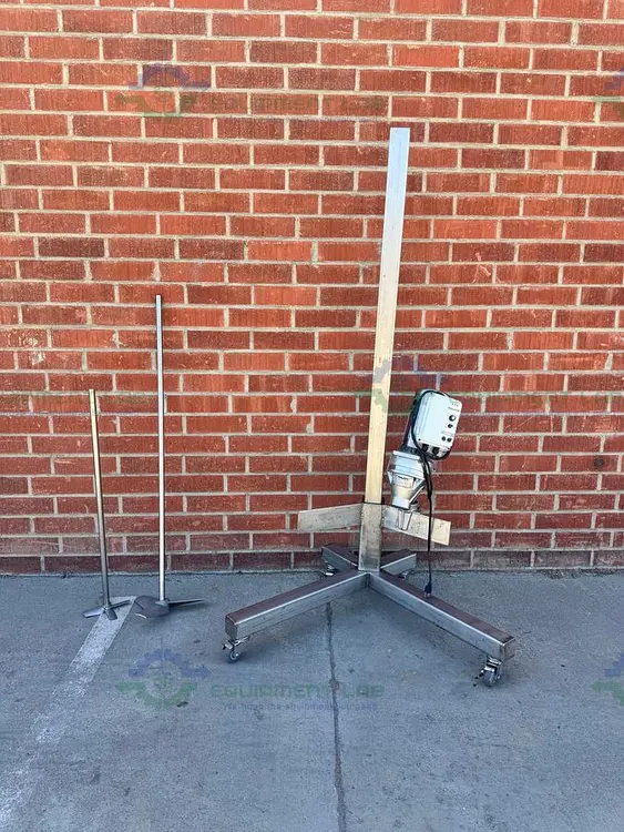 Used SHARPE MIXERS SSG-050SCR PORTABLE MIXER W/ VFD, 1/2 HP MOTOR, TWO IMPELLERS Portable Mixers California US | Equipment Lab #1370115