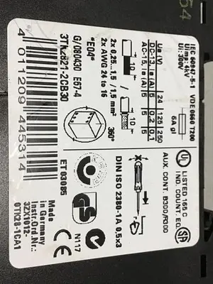 USED SIEMENS 3TK2821-2CB30