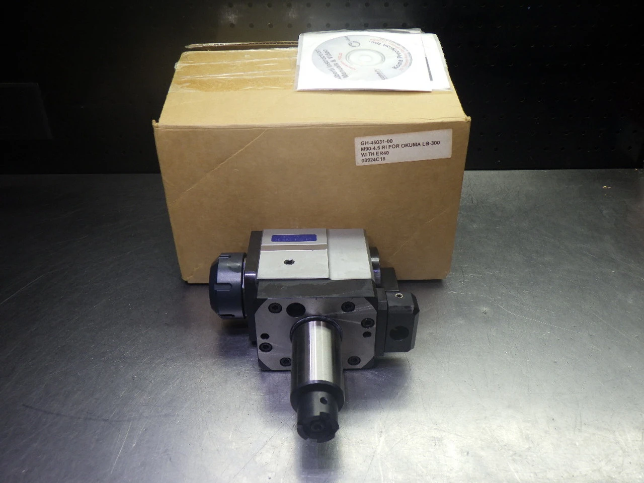 Alberti VDI40 ER40 Right Angle Head For Okuma M90-4.5RI (LOC818A)