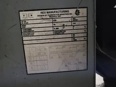 USED REX MANUFACTURING B30JP