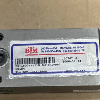 USED BTM CORP PC-1500-H-110-BM-FP1-RP1