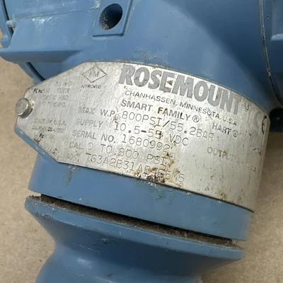 Used Rosemount 3051TG3A2B31AB4E5M5 Test Equipment - Other Indiana US | J&J Industrial Supply #1283578