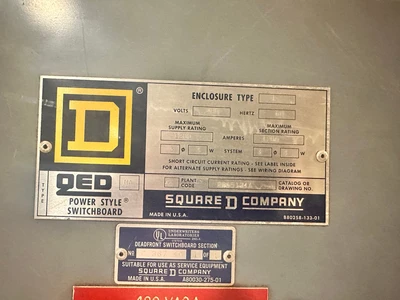 USED SQUARE D QED