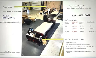 Used 2021 THERMWOOD CUT READY CUT CENTER CNC Routers Illinois US | CNC EXCHANGE #1455556
