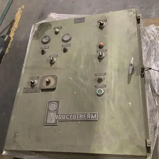 Used INDUCTOTHERM WATER SYSTEM CONTROL CABINET Parts (Furnace) | World Equipment and Machine Sales #394533