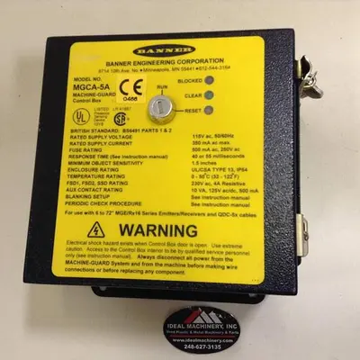 USED BANNER ENGINEERING MGCA-5A