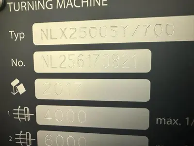 2017 DMG MORI NLX2500SY/700 CNC, Turning Center | Machinery Central (18)