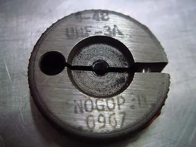 Used _UNKNOWN_ NO GO P.D. .0967 4-48 UNF-3A Radius Gages Arizona US | ASSET CONVERSION SPECIALISTS, INC. #324064