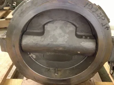 Fisher type 8560 Butterfly Valve size 10"