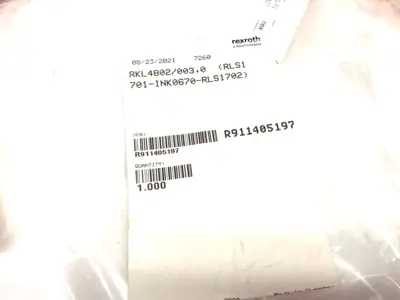 USED BOSCH REXROTH POWER CABLE 3M (RLS1701-INK0670-RLS1702)RKL4802/003,0