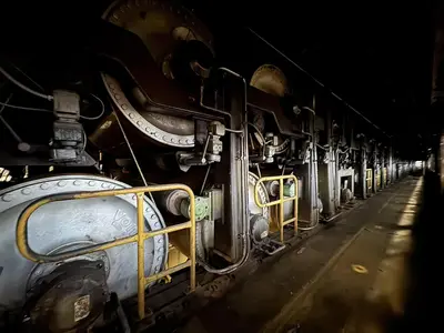 110" (2.8M) VOITH FOURDRINIER PAPER MACHINE (LBM) MFG 2001 LINERBOARD / TUBE & CORE – TANDEM NIPCOFLEX SHOE PRESSES - 72"(1.8M) DIAMETER DRYERS