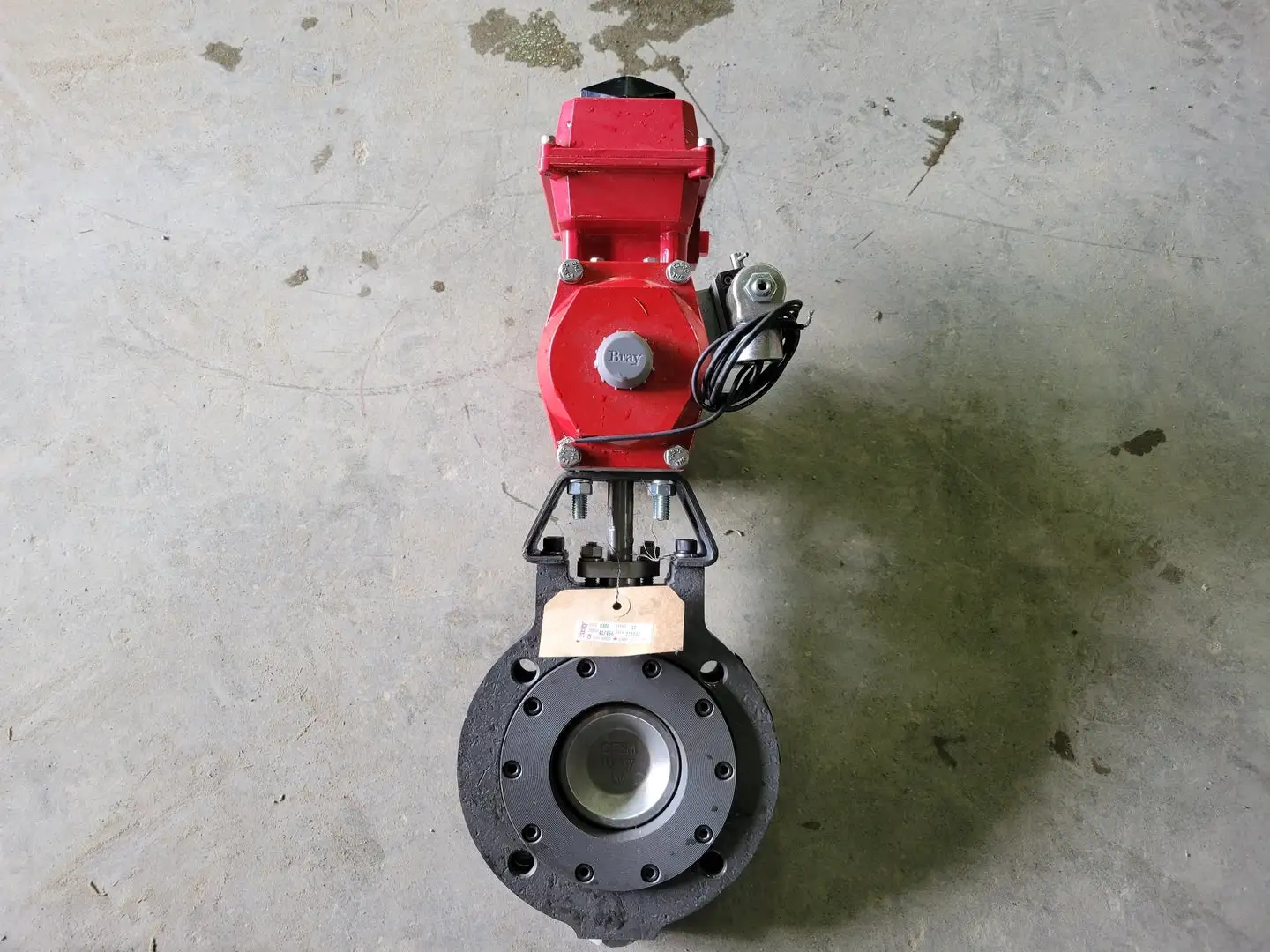 McCannalok 3" High Performance Butterfly Valve w/ Actuator Solenoid Op. Switch