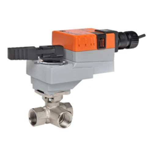 Belimo B318+LRB24-SR-T Actuator Fitted Control Valve (CCV), DN 3/4 [New]