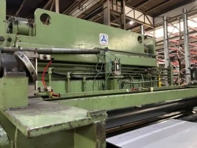 NOVASTILMEC (ITALY) 2000mm x 12mm x 18 Ton CTL Line Cut to length Lines | Midwest Machinery, LLC (6)