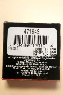 FEDERAL MOGUL 471649 OIL SEALS