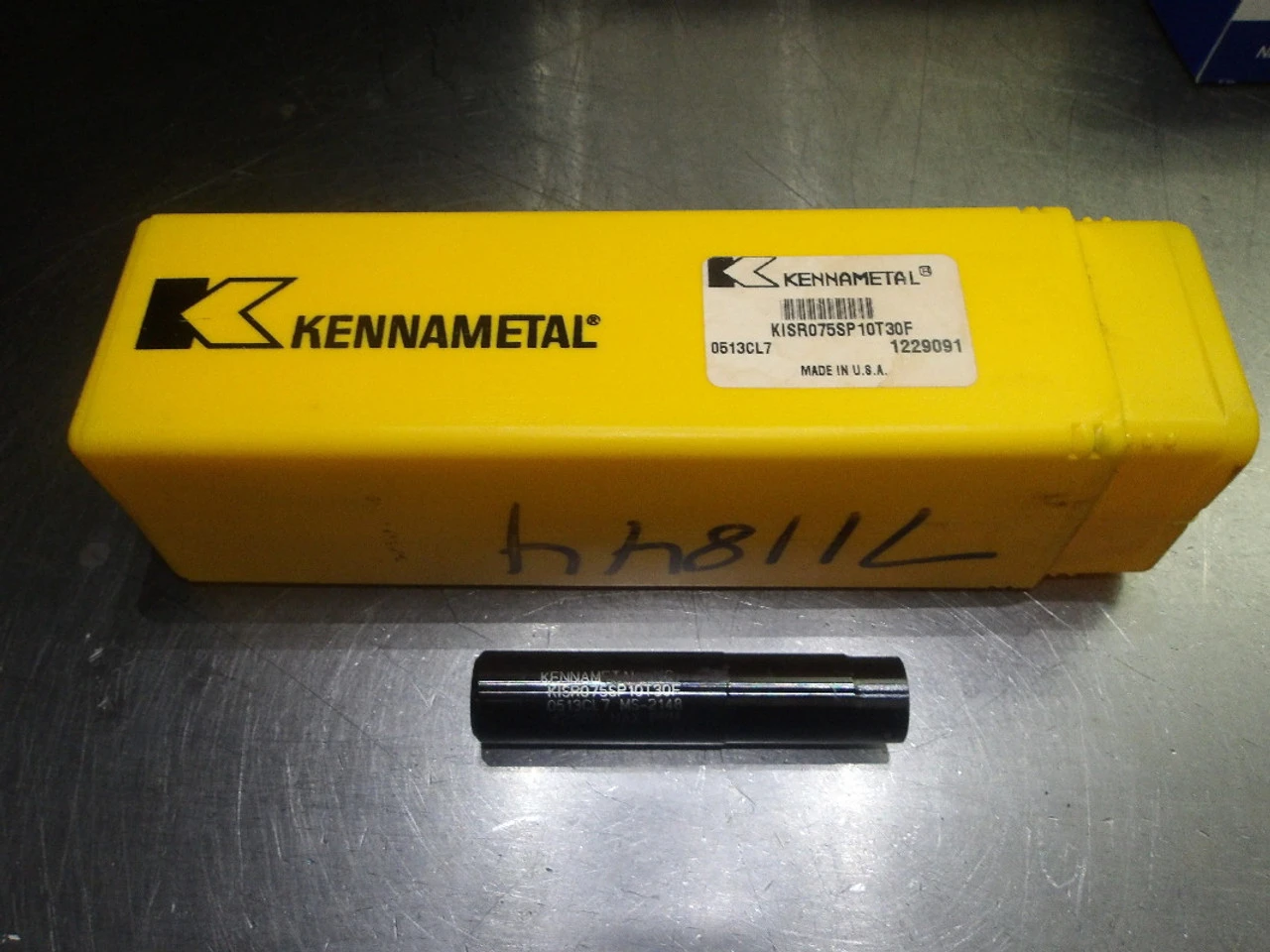 Kennametal 3/4" Coolant Thru 1 Flute Endmill 3/4" Shank KISR075SP10T30F (LOC2315)