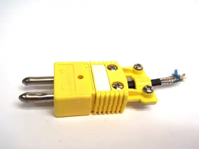 Used OMEGA YELLOW K TYPE BAYONET THERMOCOUPLE STRAIGHT FEED Thermocouples | Maverick Industrial Sales #1108465