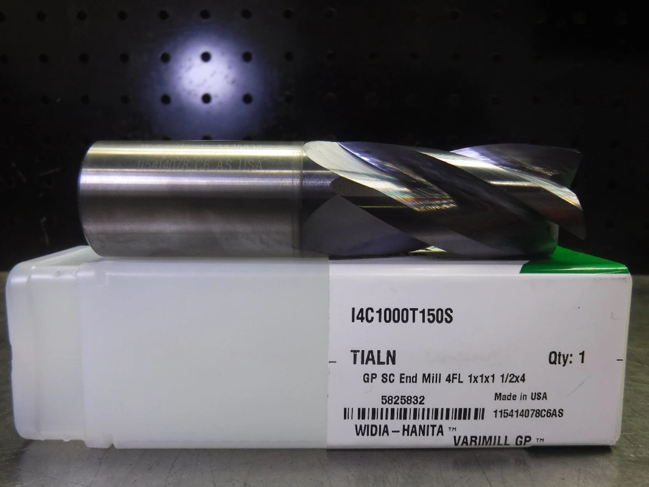 Kennametal 1" Solid Carbide Endmill 4 Flute I4C1000T150S (LOC1577)